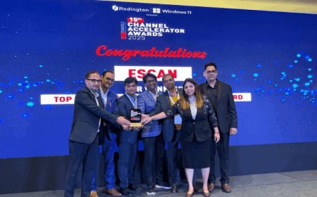 eScan Wins Top Channel Favourite Cybersecurity Solution at Channel Accelerator Awards 2025