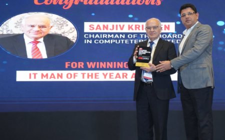 Iris Group Top Honcho – Sanjiv Krishen honored as the  ‘IT Man of the Year 2025’