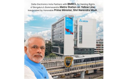 Delta Electronics Partners BMRCL for Naming Rights of Bengaluru’s Bommasandra Metro Station