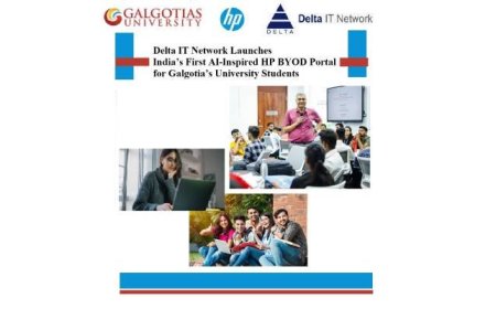 Delta IT Network Launches AI-Inspired HP BYOD Portal for Galgotia’s University Students