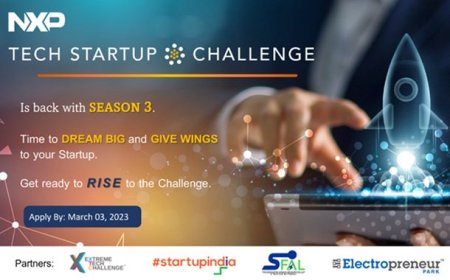 NXP Semiconductors in collaboration with Startup India brings 3rd season of NXP India Tech Startup Challenge