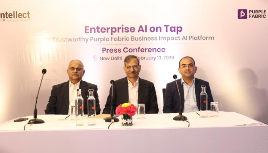 Intellect Announces Purple Fabric, its unique Judgment-Centric Open Business Impact AI Platform, to be available as “Enterprise AI on Tap”