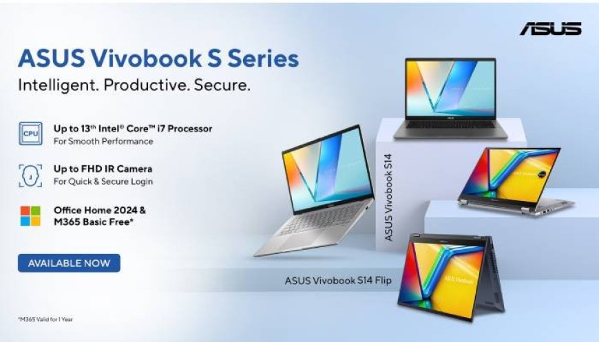 ASUS Launches Vivobook S14 and S14 Flip in India with 13th Gen Intel H-Series Processors