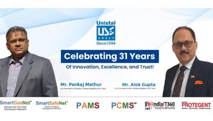 Unistal Celebrates 31 Years of Innovation and Excellence in IT Solutions