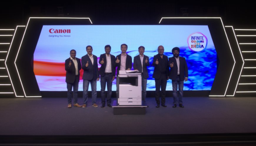 Canon India Expands Business Portfolio with New High Speed A3 Colour MFD and Document Scanners