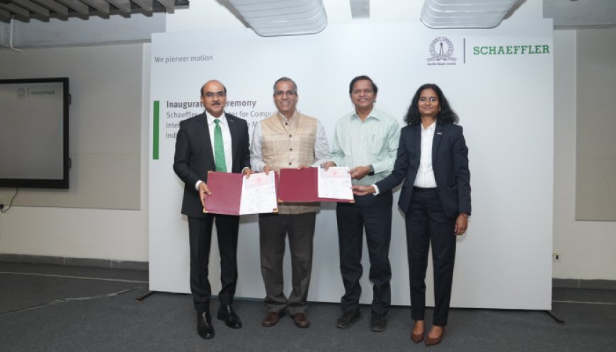 Schaeffler India to enhance research innovation at IISC, Bengaluru