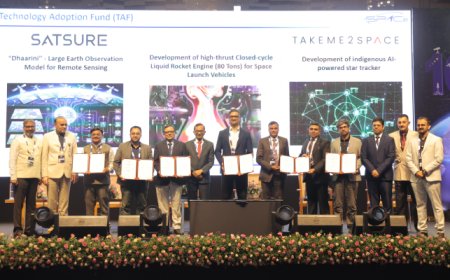 IN-SPACe Backs Three Deep-Tech Space Startups Under Technology Adoption Fund to Accelerate India’s Space Innovation Journey