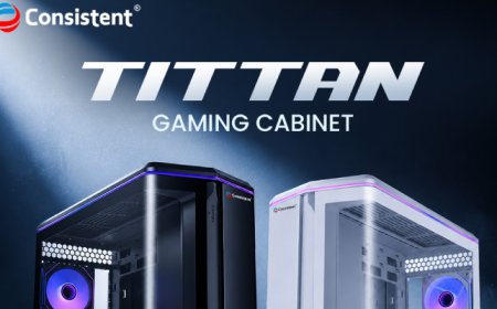 Consistent Expands Gaming Portfolio with TITTAN Cabinet Featuring USB Type-C and Extensive Cooling Support