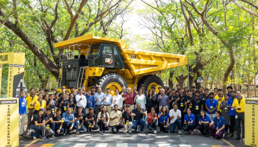 Caterpillar celebrates winners of Tech Challenge 2026, spotlighting India’s next wave of tech innovators