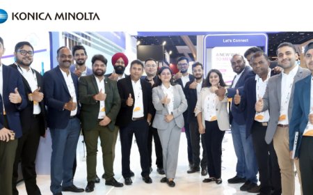 Konica Minolta Showcases Smarter Workplace Collaboration at InfoComm India 2026