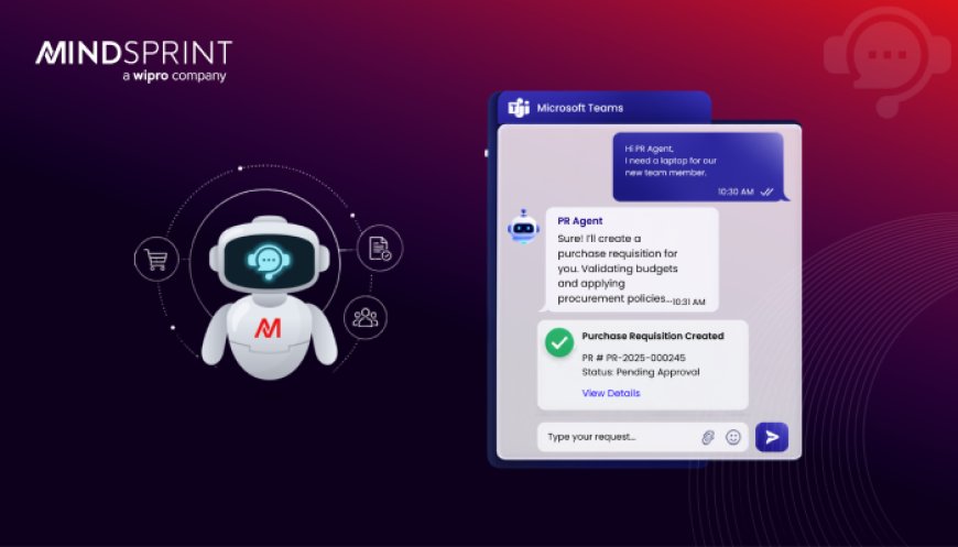 Mindsprint Rolls Out Conversational AI PR Agent on Procuresprint