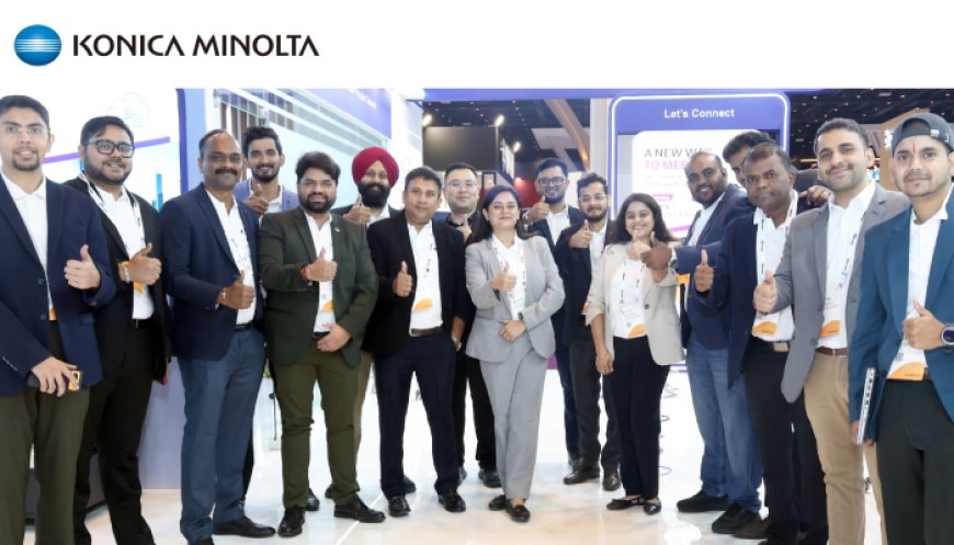 Konica Minolta Showcases Smarter Workplace Collaboration at InfoComm India 2026