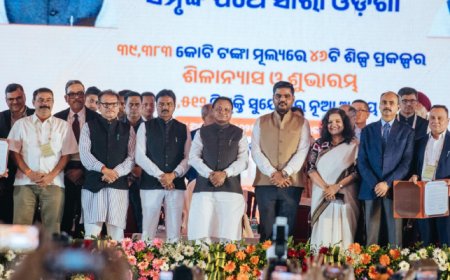 Odisha Advances ₹39,383 Crore Industrial Projects Across 14 Districts, Eyes 42,512 Jobs
