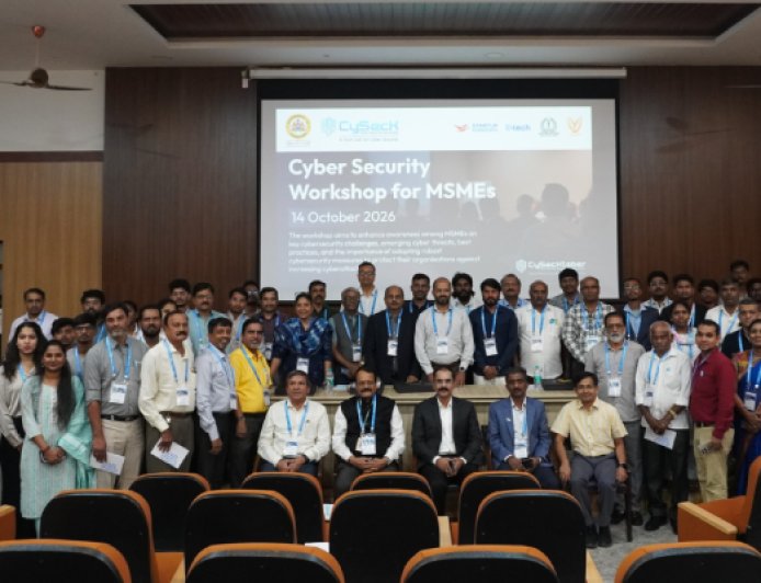 Karnataka Cybersecurity Centre Organises IISc Workshop to Strengthen MSME Cyber Resilience