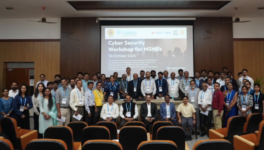 Karnataka Cybersecurity Centre Organises IISc Workshop to Strengthen MSME Cyber Resilience
