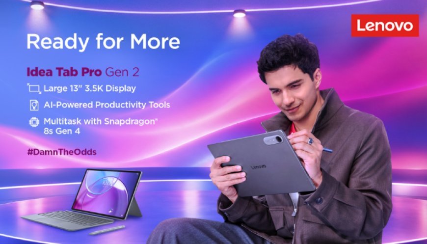 Lenovo Uses Broadway-Inspired Musical to Showcase Idea Tab Pro Gen 2