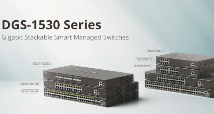 D-Link Launches DGS-1530 Series Smart Managed Switches