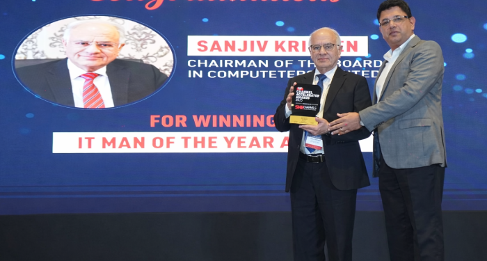 Iris Group Top Honcho – Sanjiv Krishen honored as the  ‘IT Man of the Year 2025’