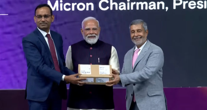PM Modi inaugurated Micron Semiconductor Technology India Pvt Ltd’s Semiconductor Assembly and Test Facility in Sanand in Gujarat